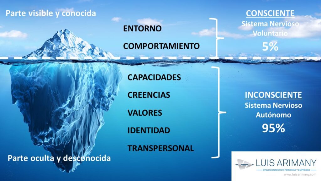 Arimany-Iceber conaciente e inconsciente